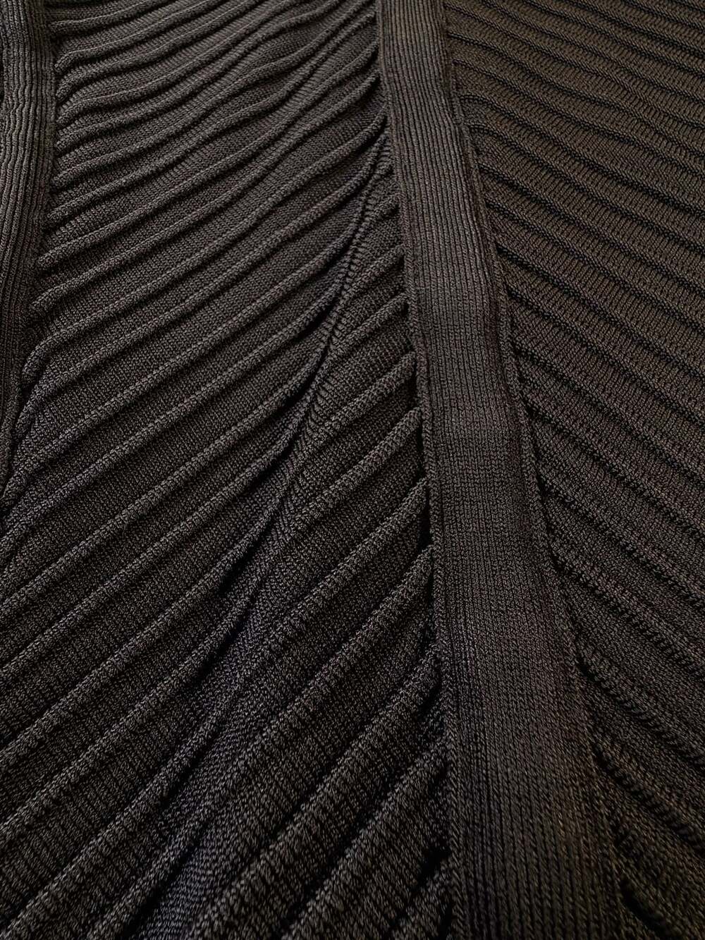 bebe Black Ribbed Bandage Bodycon Mini Dress Size M - Picture 8 of 9